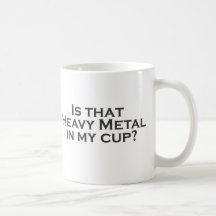 Heavy metal i min kopp! kaffe muggar