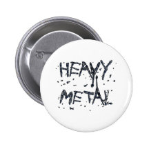 HEAVY METAL KNAPPAR MED NÅL
