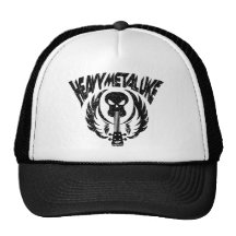 Heavy metal Uke Trucker Keps