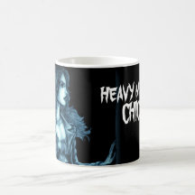 Heavy metalchick mugg