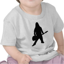heavy metalgitarrspelare t shirt