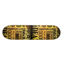 Heavy metalparty skate boards
