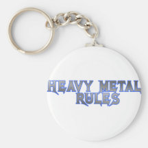 HEAVY METALREGLER NYCKEL RING