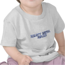 HEAVY METALREGLER TEE SHIRT