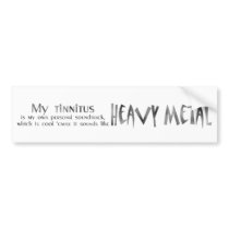 Heavy metalutfrågningbildekal