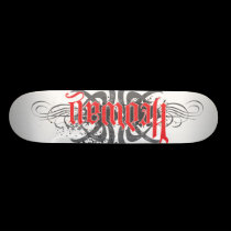 Hedway stiger ombord den färdiga skridskon skateboards