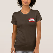 Hejen mitt namn är (röda) Alisha, Tee Shirt