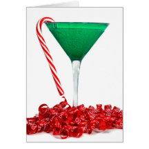 Helgdagcoctail Hälsnings Kort