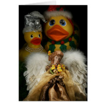 HelgdagDucklings! Hälsningskort
