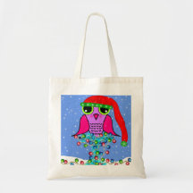 Helgdaguggla Tote Bags