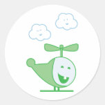 Helikopter Klistermärke