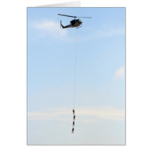 Helikopterhälsningkort