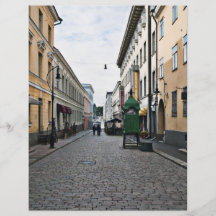 Helsingfors stadsgata flygblad