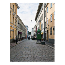 Helsingfors stadsgata vykort