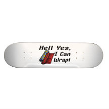 Helvete ja kan jag sjalen skate board