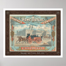Hem- ömsesidigt försäkringsbolag av Kalifornien (1 Posters