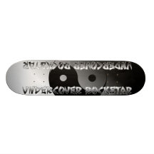Hemlig Rockstar Yin Yang skridsko Skateboards