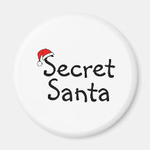 Hemliga Santa 2 Magnet För Kylskåp