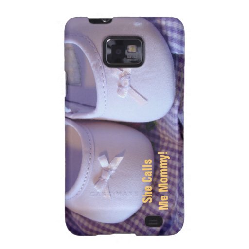 Henne appeller mig mammor! Den Samsung fodralbabye Galaxy SII Skydd
