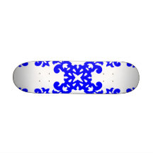 Henne gulliga flickaktigt flickor för stilblått- & skateboard deck