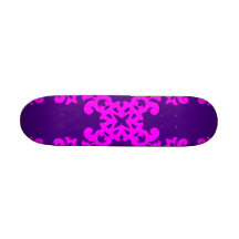 Henne gulliga flickaktigt flickor för stilrosa- &  anpassad skate board
