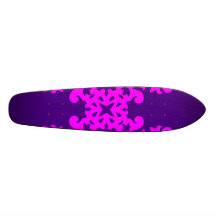 Henne gulliga flickaktigt flickor för stilrosa- &  skate board deck