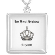 HENNE KRONAPRINCESS ELIZABETH ANPASSNINGSBAR FÖR K PERSONLIGA HALSBAND