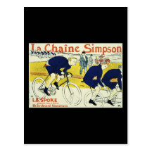 Henri de Toulouse La Chaine Simpson Vykort