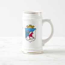 Heraldik för Lillehammer norgevapensköld Mugg