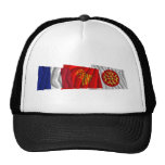 Hérault, Languedoc-Roussillon & frankrikeflaggor Kepsar