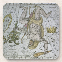 Hercules från "en himmelsk kartbok", pub. i 1822 ( dryck underlägg