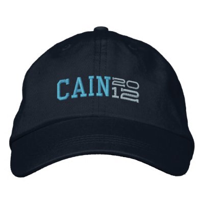 Herman Cain tjugo tolv 2012 Broderad Baseball Keps