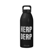 Herp Derp Återanvändningsbar Vattenflaskor