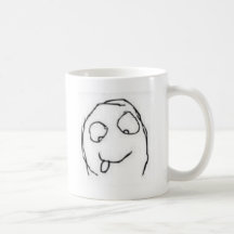 Herp Derp ursinnetecknad Kaffe Mugg