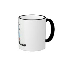 Herr motorisk hjärna kaffe koppar
