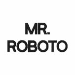 HERR ROBOTO broderad t-skjorta