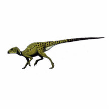 Heterodontosaurus för Dinosaurfotoskulptur Acrylic Cut Out