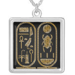 Hieroglyphicshalsband för kung Tut