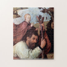 Hieronymus Bosch - St Christopher specificerar pus
