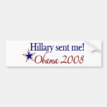 Hillary överförde mig! (Obama 2008) Bildekal