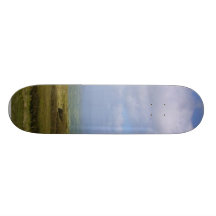 Himmel fördunklar torv anpassad skate board