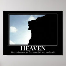 Himmel inspirerar motivationaffischen