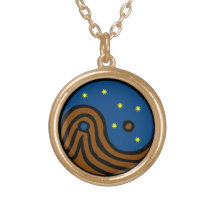Himmel och jord - Yin/Yang/Tao/Taoism Skräddarsydda Halsband