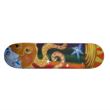 Himmelsk Skateboard
