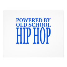 HIP HOP ANPASSNINGSBARA INBJUDNINGSKORT