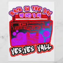 HIP HOP CUSTOM FLYER