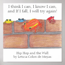 Hip hop och väggaffischen