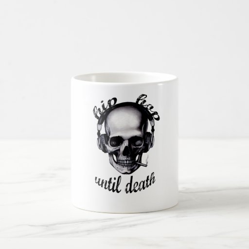 Hip hop till död kaffe muggar