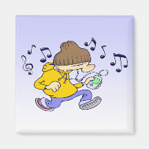 HipHop magnet Kylskåpmagneter