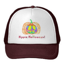 Hippie Halloween! Mesh Kepsar